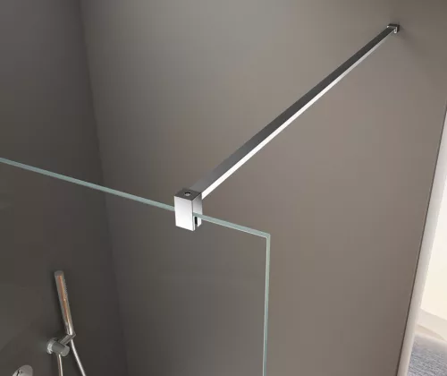 Walk-in, Sapho BRUCKNER SPITZA 750.120.1 WALK-IN fix zuhanyfal, 1200mm