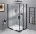 Zuhanykabin, Sapho SIGMA SIMPLY BLACK GS2190BGS2180B szögletes zuhanykabin 900x800mm, balos/jobbo
