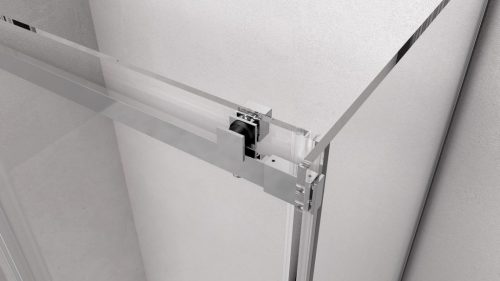 Zuhanykabin, Sapho THRON LINE SQUARE TL1170-5002 szögletes zuhanykabin szögletes görgő 110x70