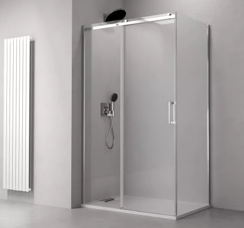 Zuhanykabin, Sapho THRON LINE ROUND TL1180-5005 zuhanykabin kerek görgőszettel 1100x800mm