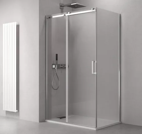 Zuhanykabin, Sapho THRON LINE SQUARE TL1570-5002 szögletes zuhanykabin szögletes görgő 150x70