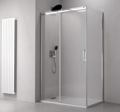 Zuhanykabin, Sapho TL1610-5005 THRON LINE ROUND szögletes zuhanykabin kerek görgő 160x100