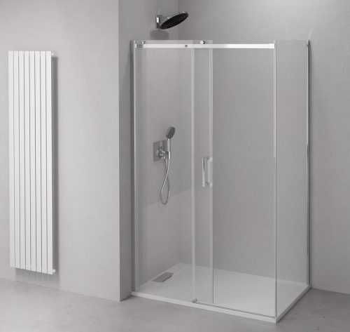 Zuhanykabin, Sapho TL1610-5005 THRON LINE ROUND szögletes zuhanykabin kerek görgő 160x100