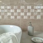 Dekorlap, Zalakerámia ZBD 62052 CANVAS fényes dekor 20x60