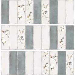 Dekorlap, Zalakerámia ZBD 62027 HANA fényes dekor 20x60