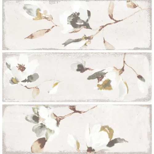 Dekorlap, Zalakerámia HANA F-62022 HANA fényes dekor szett 20x60