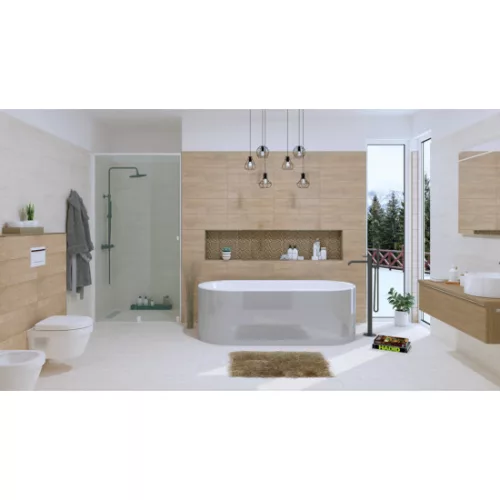 Dekorlap, Zalakerámia ZBD 62055 VIENNA fényes dekor 20x60