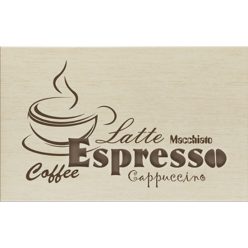   Dekorlap, Zalakerámia CAPPUCCINO F-42440 SELMA matt dekor 25x40