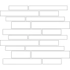 Dekorlap, Zalakerámia ZBM 32202 CARNEVAL matt multiforma mozaik 30x30
