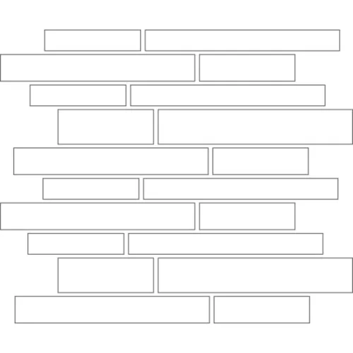 Dekorlap, Zalakerámia ZBM 32202 CARNEVAL matt multiforma mozaik 30x30