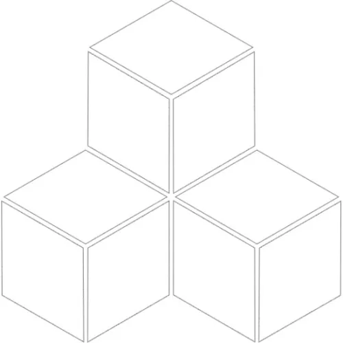 Dekorlap, Zalakerámia ZBM 32122 CARNEVAL matt dekor mozaik 22x25