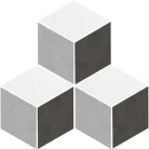 Dekorlap, Zalakerámia ZMG 32091 CEMENTI matt dekor padlómozaik 22x25