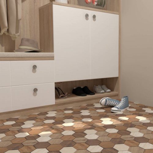 Dekorlap, Zalakerámia ZMG 32125 AMAZONAS matt dekor padlómozaik 29,5x33,5