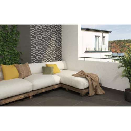 Dekorlap, Zalakerámia ZMG 32501 CEMENTI matt dekor padlómozaik 29,8x29,8