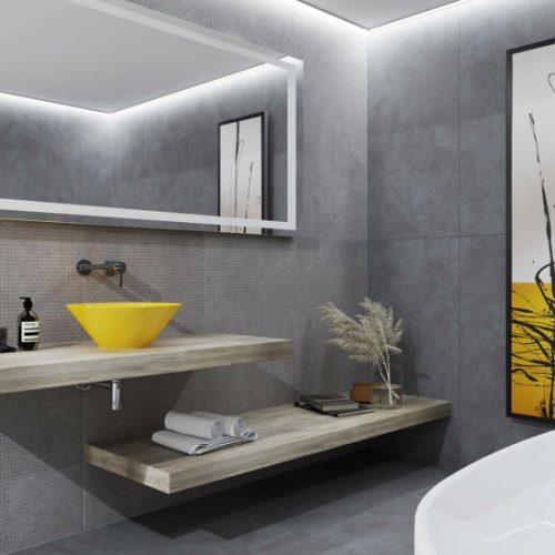 Dekorlap, Zalakerámia DAKV1796 BETONICO matt dekor 59,8x119,8