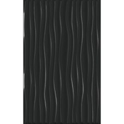   Dekorlap, Zalakerámia CARNEVAL fényes falburkoló, fekete ZBK 42603