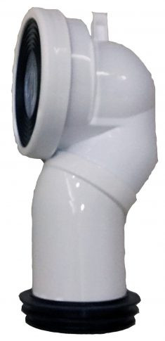 Alkatrész, Sanotechnik R10 WC-bekötőcső (átalakító R3030 monoblokkos WC-hez)