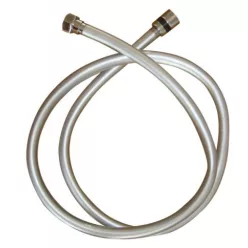   Zuhany gégecső, Sanotechnik 06020 zuhanytömlő műanyag, 150 cm, ezüst