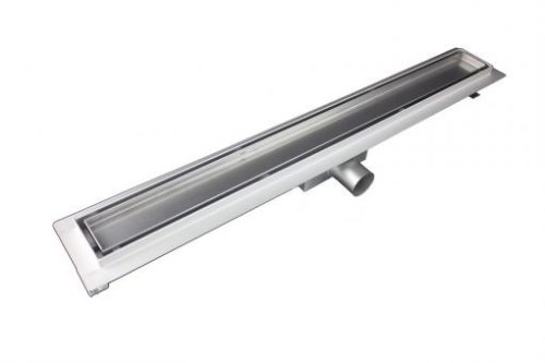 Padlóösszefolyó, Sanotechnik DT60 burkolható zuhanyfolyóka, króm