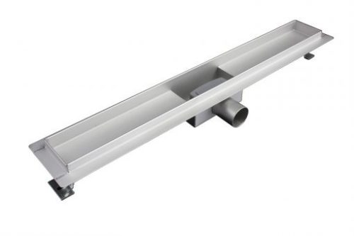 Padlóösszefolyó, Sanotechnik DT70 burkolható zuhanyfolyóka, króm