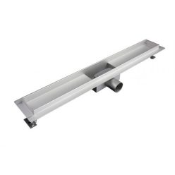   Padlóösszefolyó, Sanotechnik DT80 burkolható zuhanyfolyóka, króm