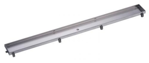 Padlóösszefolyó, Sanotechnik DT80 burkolható zuhanyfolyóka, króm