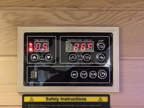 Szauna, Sanotechnik 60615 CARMEN infrakabin, kétszemélyes