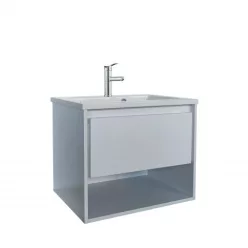   Alsó szekrény, Sanotechnik YG60W SOHO 60 függesztett alsóbútor, fehér