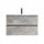 Alsó szekrény, Sanotechnik HT80102 CORBO 80 függesztett alsóbútor mosdóval, antik szürke