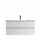 Alsó szekrény, Sanotechnik HT10101 CORBO 100 függesztett alsóbútor mosdóval, fehér