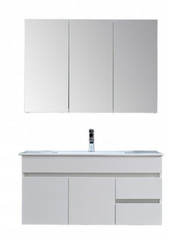 Komplett fürdőszobabútor, Sanotechnik HT20100 BELLUNO bútorszett, fehér