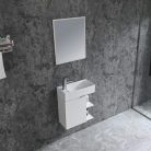Komplett fürdőszobabútor, Sanotechnik HT50100 SPRING bútorszett, fehér