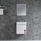 Komplett fürdőszobabútor, Sanotechnik HT50100 SPRING bútorszett, fehér