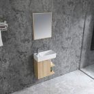 Komplett fürdőszobabútor, Sanotechnik HT50102 SPRING bútorszett, fautánzat