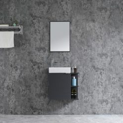   Komplett fürdőszobabútor, Sanotechnik HT55001 CLOUD bútorszett, antracit