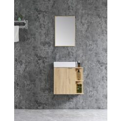   Komplett fürdőszobabútor, Sanotechnik HT55002 CLOUD bútorszett, fautánzat