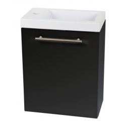   Alsó szekrény, Sanotechnik FANTASY 40 alsóbútor, függesztett, fekete 41400