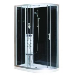   Hidromasszázs zuhanykabin, Sanotechnik CL120 VARIO balos komplett hidromasszázs zuhanykabin 80x12