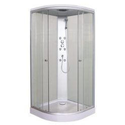   Hidromasszázs zuhanykabin, Sanotechnik TC01 hidromasszázs zuhanykabin, fehér 90x90