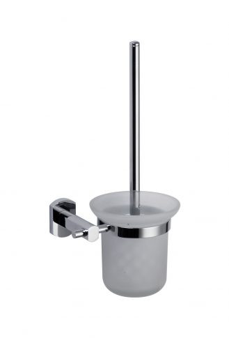 WC-kefe tartó, Sanotechnik 7190C NICOLE WC-kefe garnitúra, króm