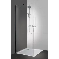 Walk-in, Sanotechnik BF120 YOUNG BLACK (SANOFLEX) zuhanyfal