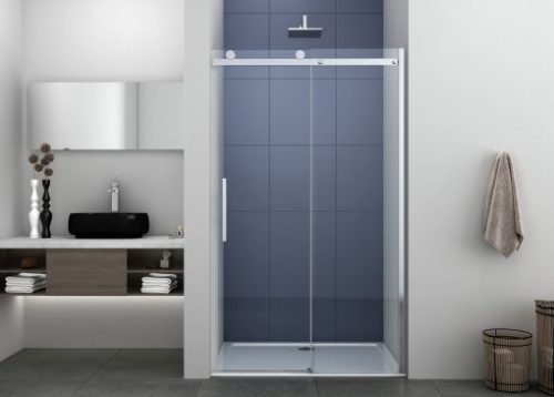 Zuhanyajtó, Sanotechnik N140U ELEGANCE tolóajtó épített zuhanyfülkéhez