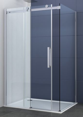 Zuhanyajtó, Sanotechnik N140U ELEGANCE tolóajtó épített zuhanyfülkéhez