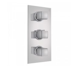   Falba süllyesztett csaptelep, Strohm Teka 780240200 Soller 4 utas termosztátos csaptelep