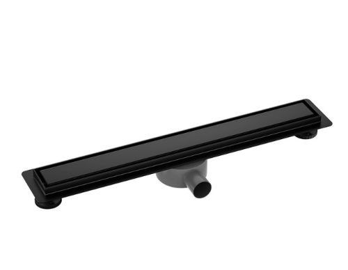 Padlóösszefolyó, Wellis WE00157 W-Drain Onyx Flat 60 zuhanyfolyóka