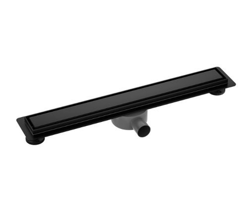 Padlóösszefolyó, Wellis WE00158 W-Drain Onyx Flat 70 zuhanyfolyóka