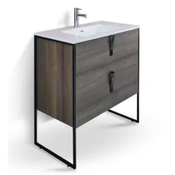   Alsó szekrény, Wellis WB00454 Azori 2 fiókos mosdószekrény