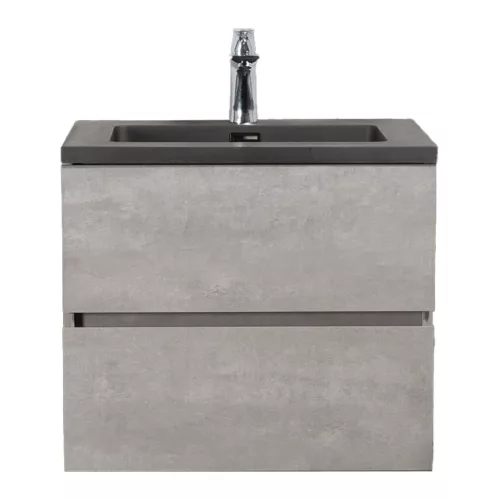 Alsó szekrény, Wellis WB00525/WB00526 Mallorca 60 2 fiókos mosdószekrény mosdóval