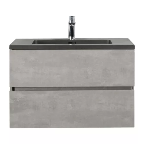 Alsó szekrény, Wellis WB00527/WB00528 Mallorca 80 2 fiókos mosdószekrény mosdóval