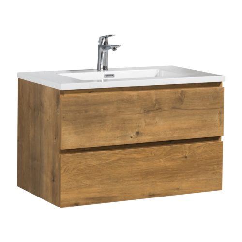 Alsó szekrény, Wellis WB00520 Monaco 80 2 fiókos mosdószekrény